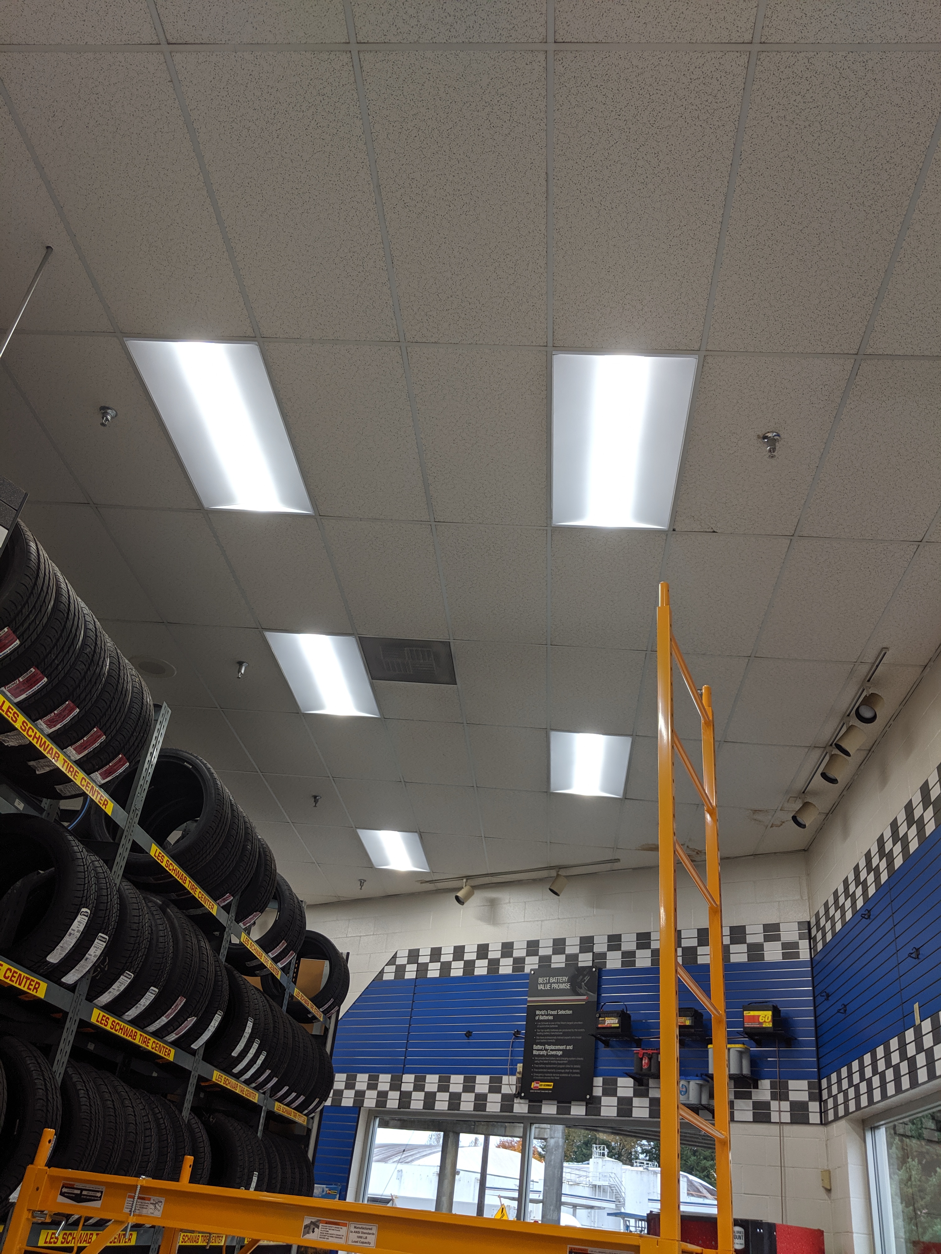 Electrical LED Retrofit lighting Install Arlington, WA